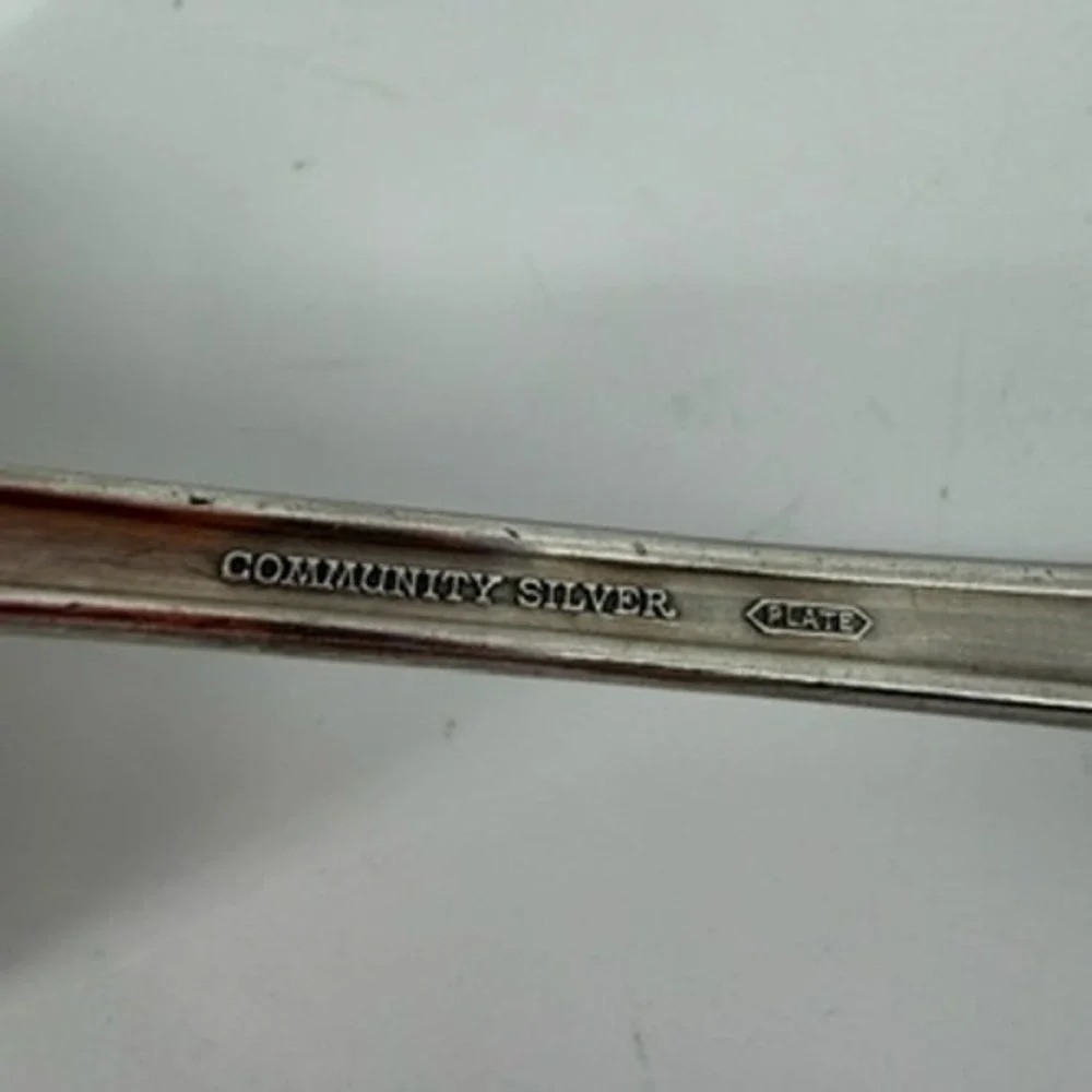 Oneida Community Silver Plate Sheraton Gravy Ladle Vintage 1910 Pattern 9 inch
